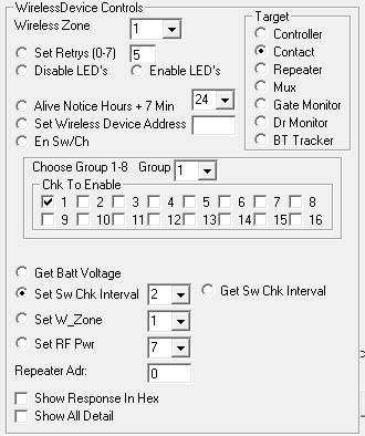 4. Wireless Control Panel