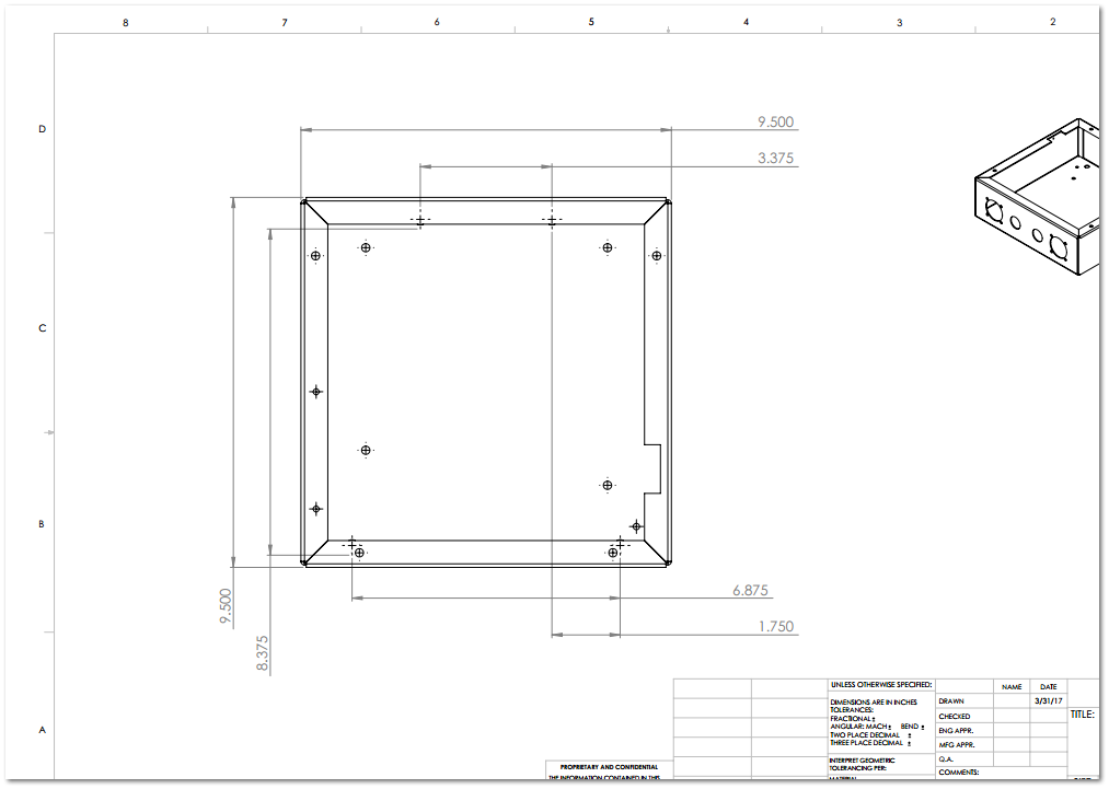 Proxitrol Mux Mounting