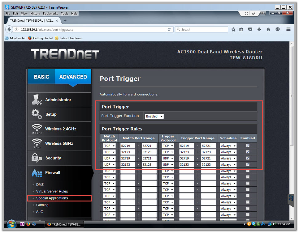 Router Suggestion